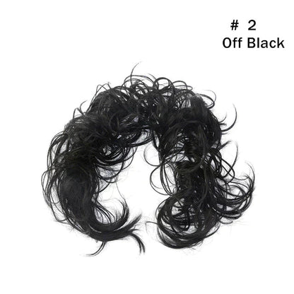 Scrunchie Messy Hair Bun Chignon Elastic Band Extension