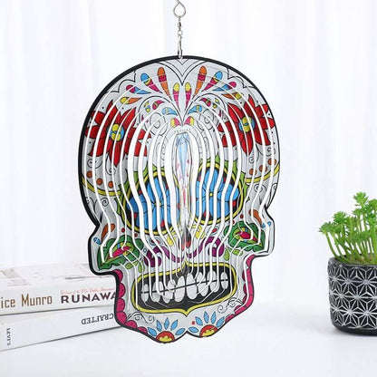 (Halloween Special Offer) Sugar Skull Wind Spinners