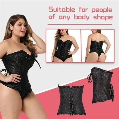 SEXY WOMAN LACE CORSET