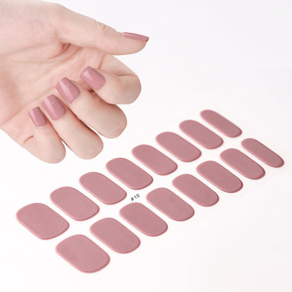 🎅New Year Sale🎄Semi Cured Gel Nail Stickers