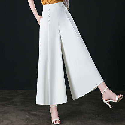 Pleated Wide Leg Pants