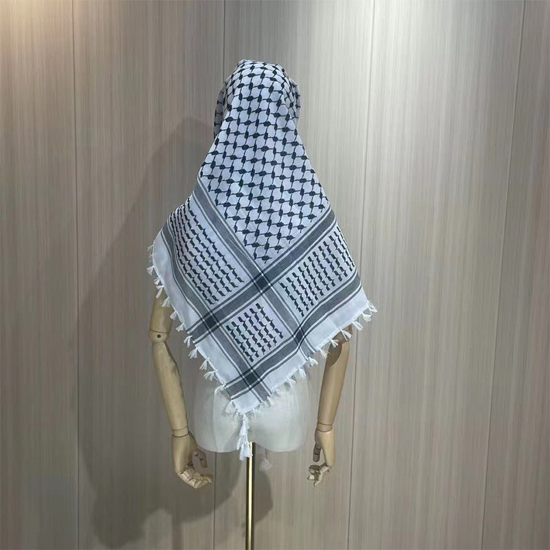Four-sided Fringed Fashionable Headscarf