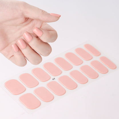 🎅New Year Sale🎄Semi Cured Gel Nail Stickers