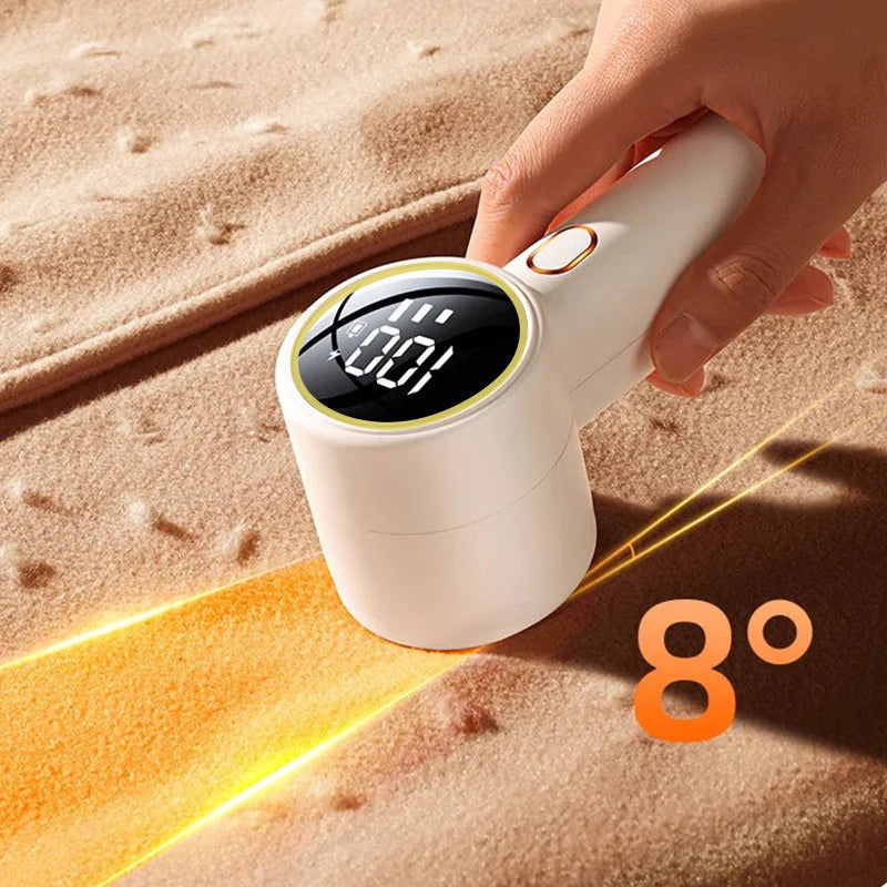 LED Display Electric Lint Remover with Blade