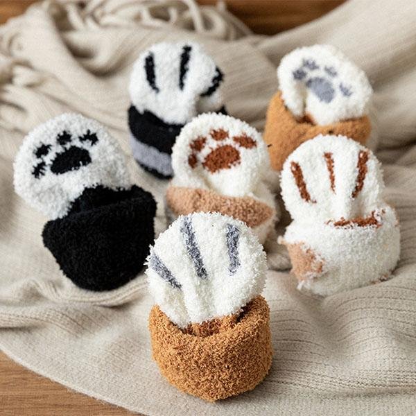 Cat Paw Indoor Socks