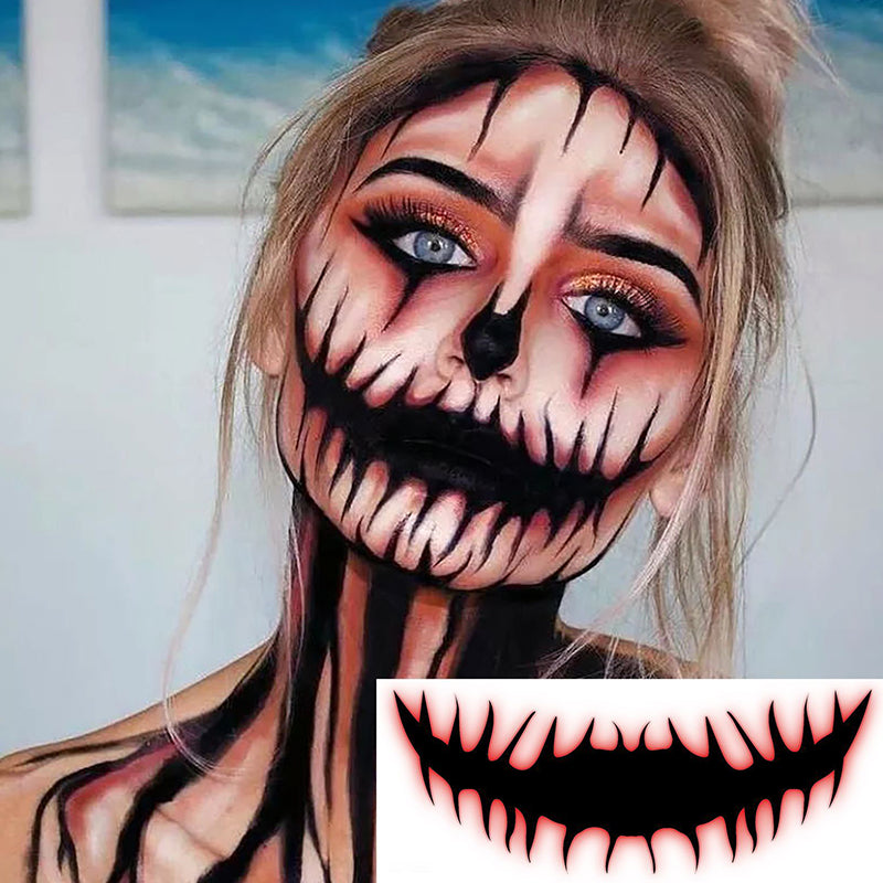 Halloween Temporary Scar Tattoos Sticker