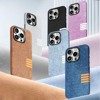 New Style Linen Texture Phone Case (For iPhone Series)