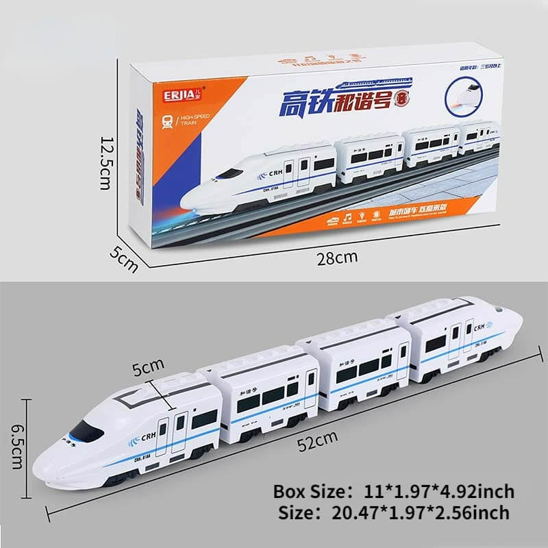 Electric Universal Simulation High-Speed Railway Harmony Train Toy