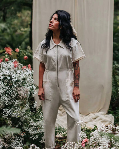 🔥🔥49% OFF-Cropped Utility Jumpsuit