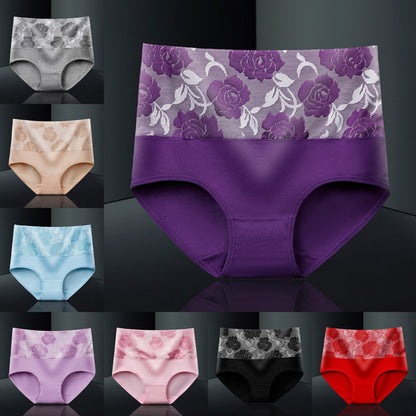 High Waist Tummy Control Cotton Panties