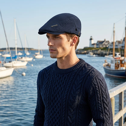 All-Season Breathable Classic Flat Cap