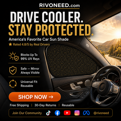 🏆 Universal Car Side Window Sun Shades