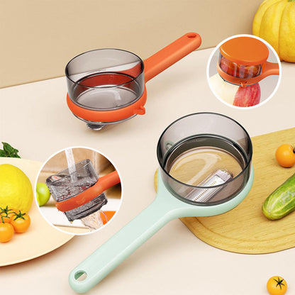 Multi Function With Bucket Storage Peeler