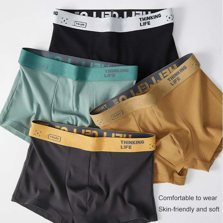 😎Antibacterial Cotton Boxer Briefs [Plus Size]