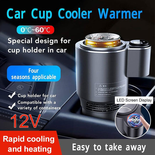 🔥Hot Sale🔥2-in-1 Smart Car Cup Cooler and Warmer