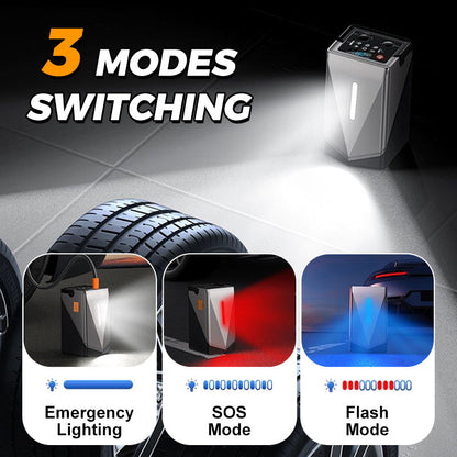 Multifunctional Jump Starter with Air Pump & Blower