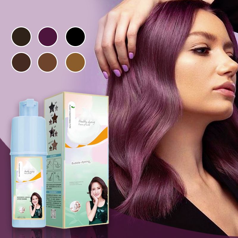 Natural Plant Extract Bubble Hair Dye