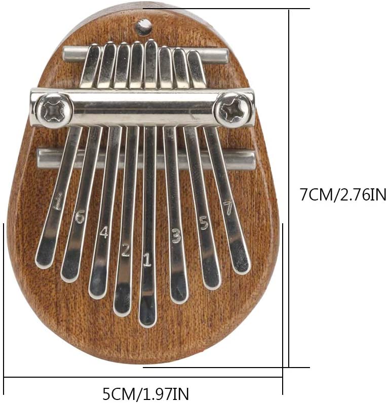 （🎅XMAS SALE）Croatian Crystal 8 Keys kalimba Thumb Piano✨BUY 3 FREE SHIPPING