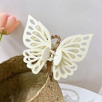 Butterfly Cutout Tassel Large Hair Clip