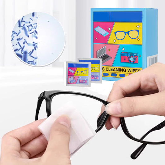 Eyeglass Lens Anti-Fogging Cleaning Wipes