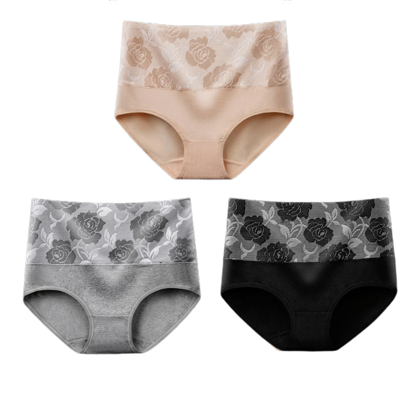 High Waist Tummy Control Cotton Panties