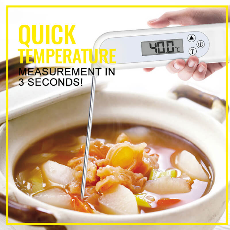 Highly Accurate Foldable Food Thermometer