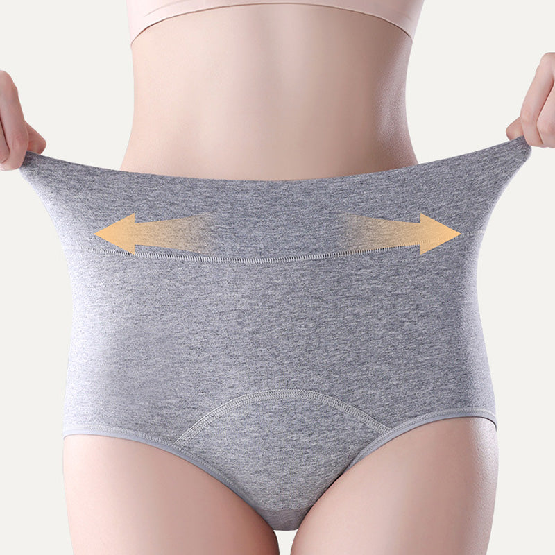 High Waist Breathable Antibacterial Women's Menstrual Period Panties