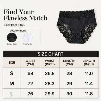 Women's Soft Breathable Lace Briefs
