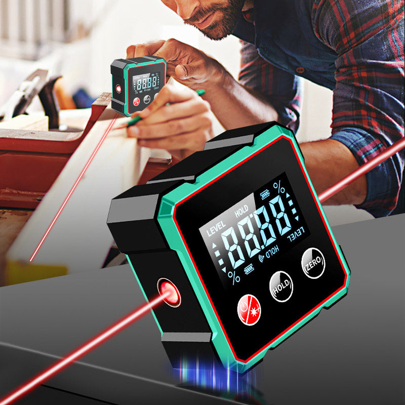 🔥Magnetic Digital Angle Finder with Electronic Laser