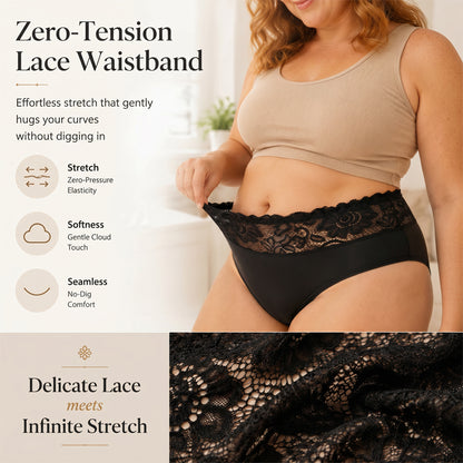 Women's Soft Breathable Lace Briefs