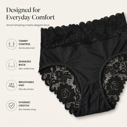 Women's Soft Breathable Lace Briefs