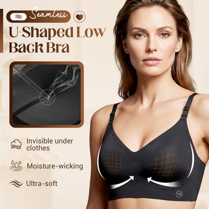 🔥Buy 2 Get 1 Free🎁Seamless U-Shaped Low Back Bra