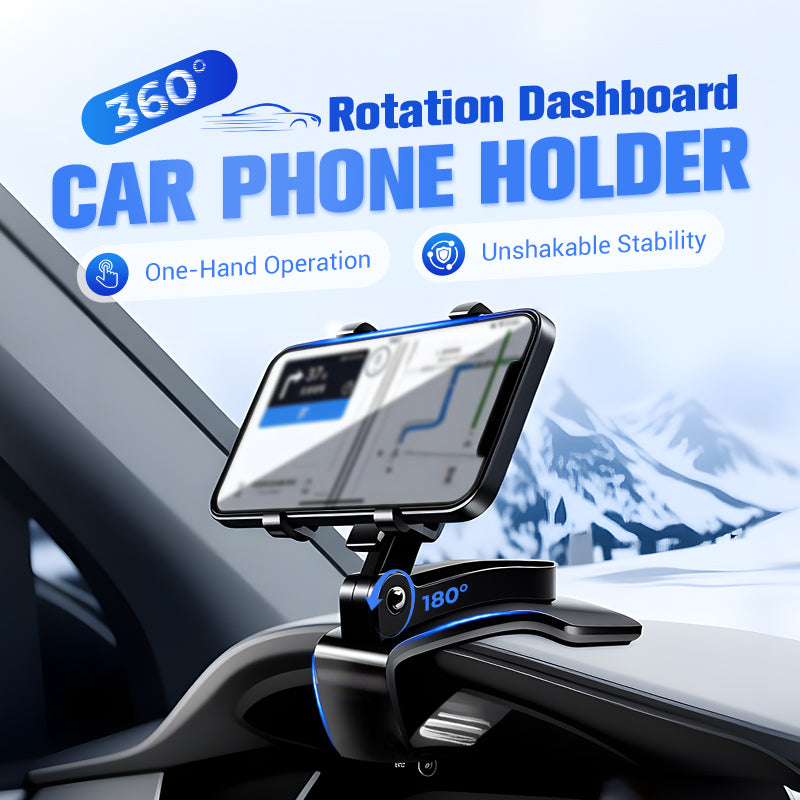 🔥360 Degree Rotation Dashboard Car Phone Holder🚗