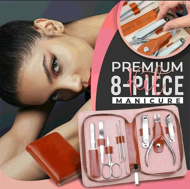 Premium 8-Piece Manicure Kit