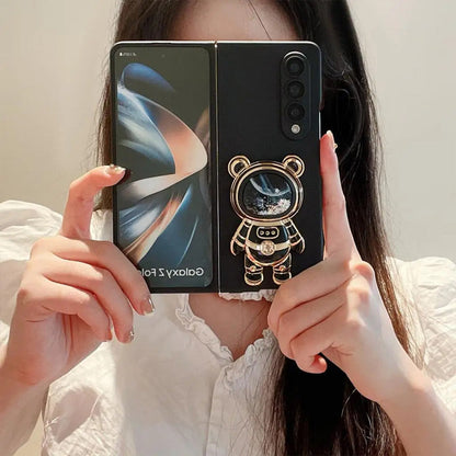 Cute Astronaut Case for Galaxy Z Fold Series