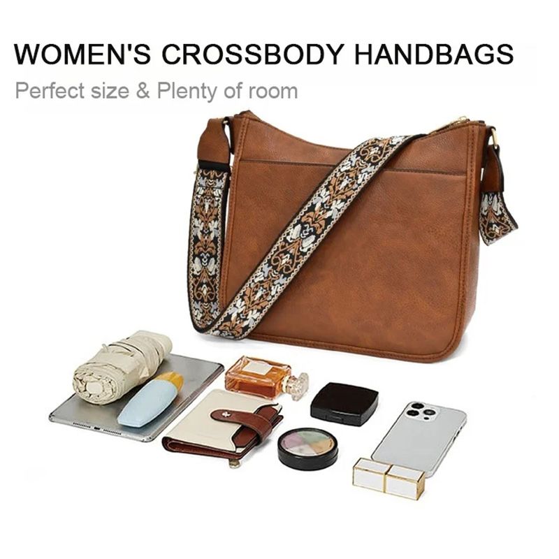 🎁Women's Versatile Leather Crossbody Bag💃