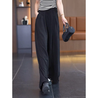 🔥Hot Sale 🎁 - Women’s Elastic Waist Wide Leg Sweatpants