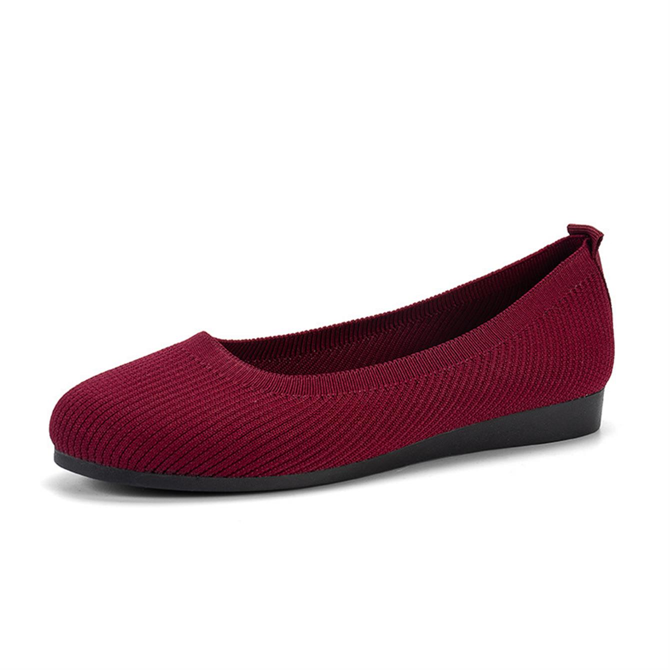 Women Comfortable Breathable Slip On Arch Support Non-Slip Casual Shoes