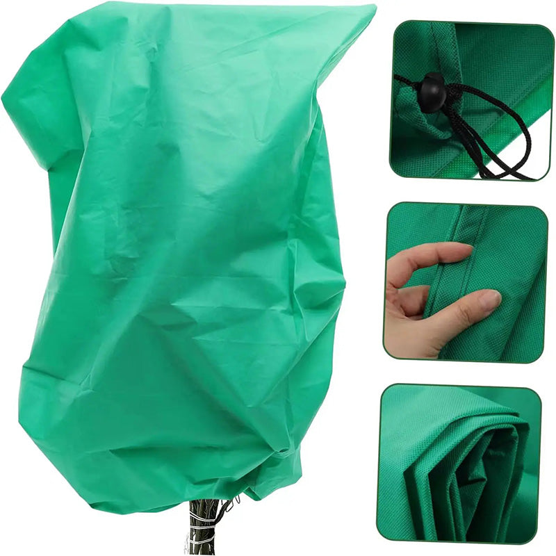 Plant Thickened Drawstring Bag Freeze Protection Covers