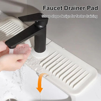 🔥Buy 1 Get 1 Free🔥 Faucet Splash Guard Draining Tray Mat