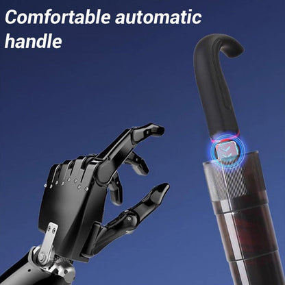 Self-Retractable Weather-Resistant Umbrella with Waterproof Cover