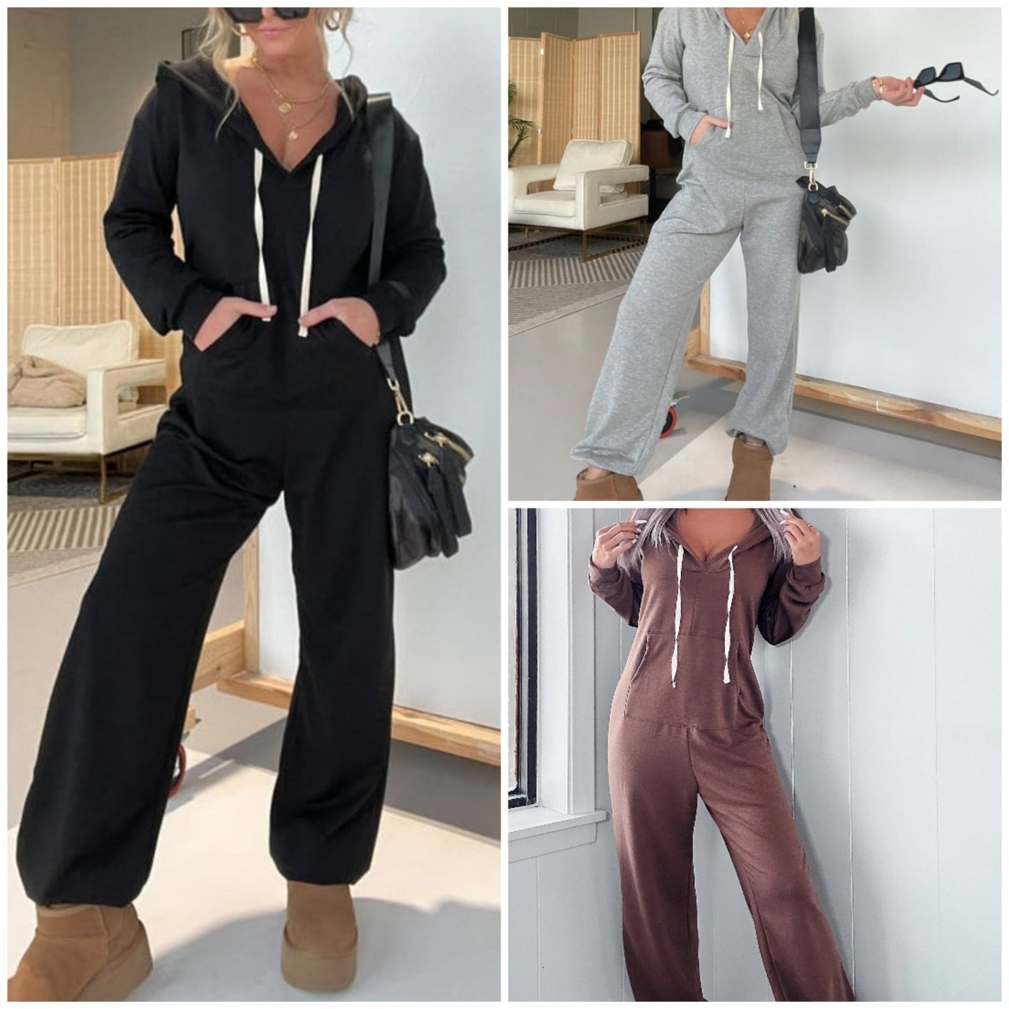 Cozy Days French Terry Jumpsuit