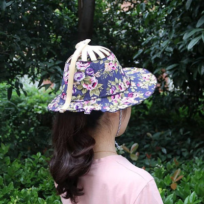 Fashionable Bamboo Fan Hat