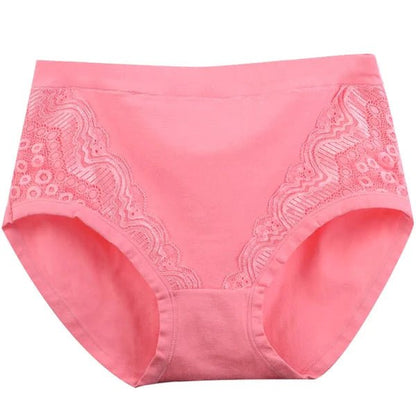 Buy 5 Get 2 Free -Plus Size High Waist Leak Proof Cotton Panties