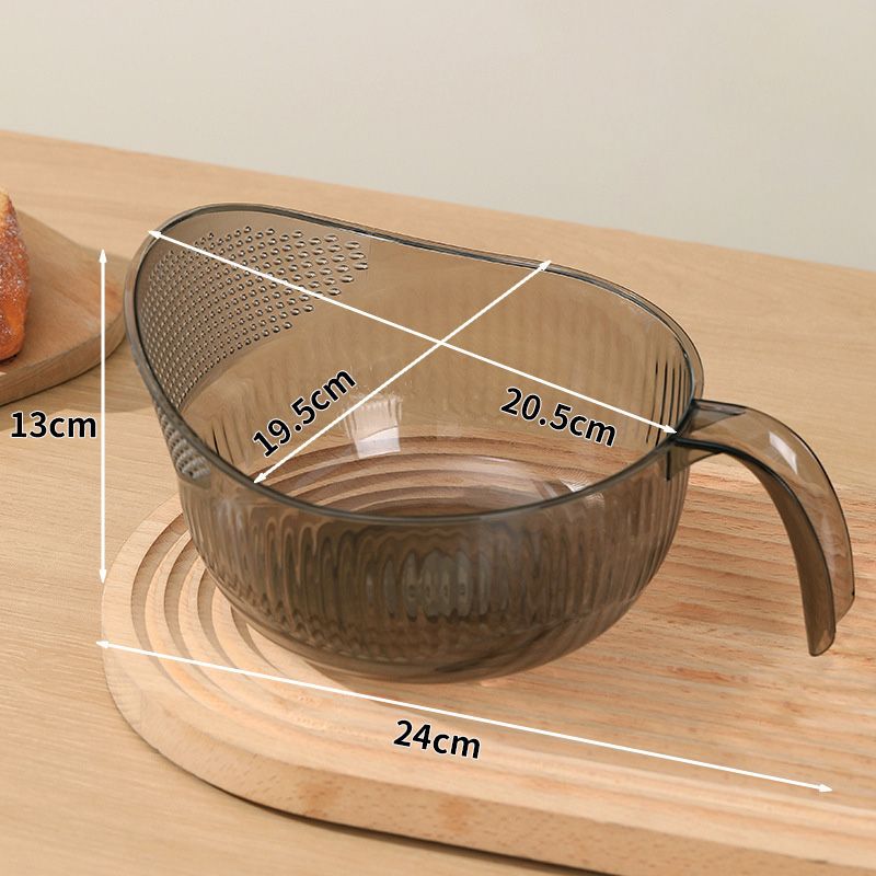 Multi-functional Clear Draining Basket