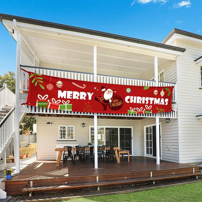 Christmas Pulling Banner