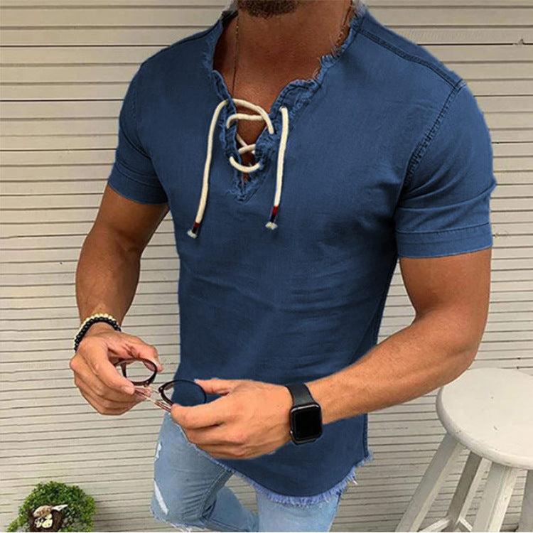 Men's Summer Denim Shirt