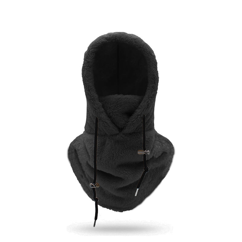 🔥Early Winter Discount-⏰Unisex Warm Ski Hooded Scarf ☃️☃️