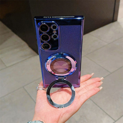 Phone Case with Magnetic Ring Stand for Galaxy Series