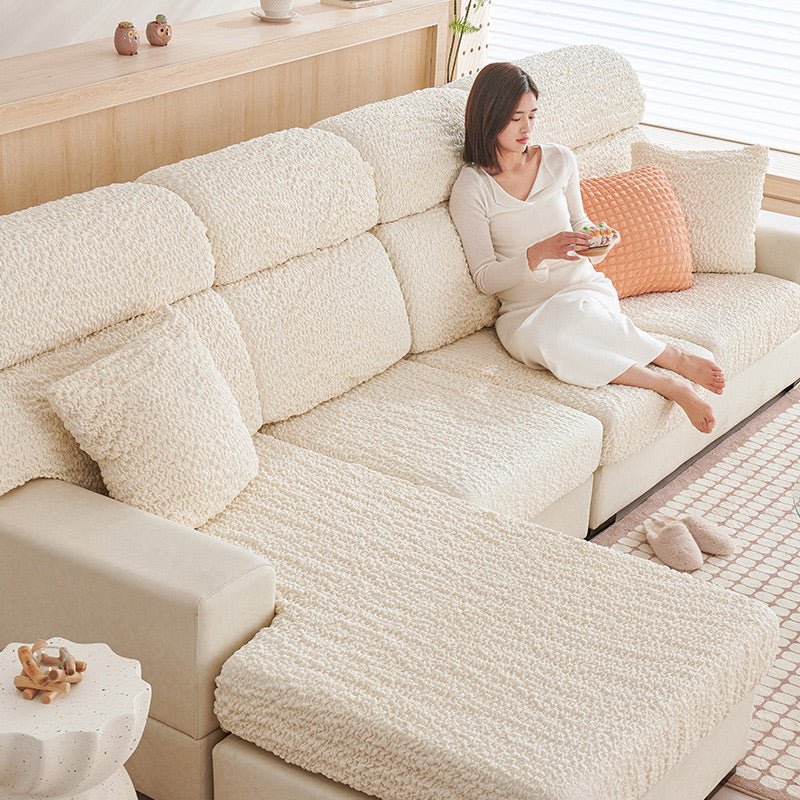 Texture Stretch Sofa Slipcover